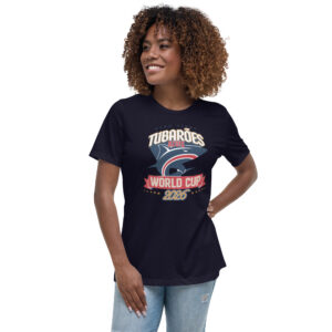 TUBARAO AZUL Women's Relaxed T-Shirt